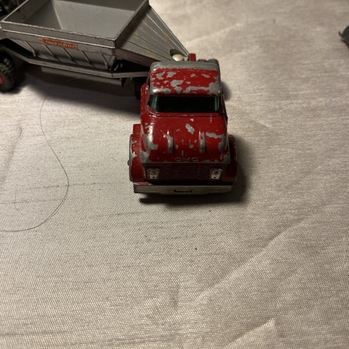 1960s Matchbox LESNEY MAJOR Pack No M-4 GMC Fruehauf Hopper Train - Picture 6 of 6