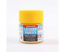 Tamiya LP-80 Flat Yellow Lacquer Paint 10ml  TAM82180 
