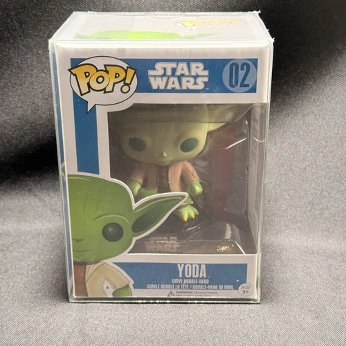 Funko Pop Star Wars Yoda 02 In Pop Protector