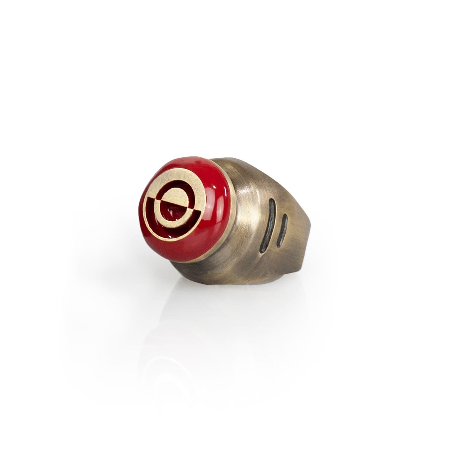 Star Wars Crimson Dawn Replica Signet Ring | Solid Metal and Enamel