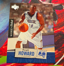 Upper Deck 2005-06 Rookie Debut Dwight Howard Orlando Magic #66 Rookie Card. rookie card picture