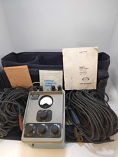 Vintage James G. Biddle Megger Earth Resistance Hand Crank  Tester & Manuals
