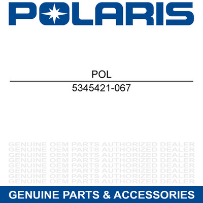 Polaris 5345421-067 Gloss Black Rear Tube Voyager ProStar Pro Nordic 650 S4