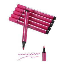 Colored Markers, Deep Purple 6 Pack Washable Coloring Markers Water Color Pens