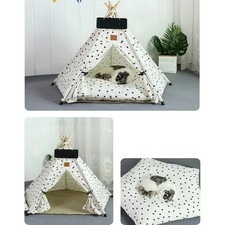 Cat Teepee Bed - Cat Tent House - Pet Teepee Tent