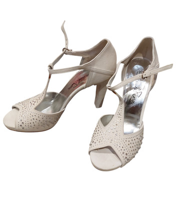 Emanuela Passeri Elegant beige sandals Made in Italy  