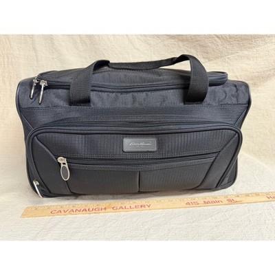 eddie bauer men's travel bag Eddie Bauer Travel Duffle Bag Black Carry On Weekender Gym Luggage Soft Case