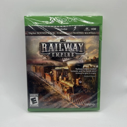 Railway Empire (Microsoft Xbox One, 2018) Brand New Sealed