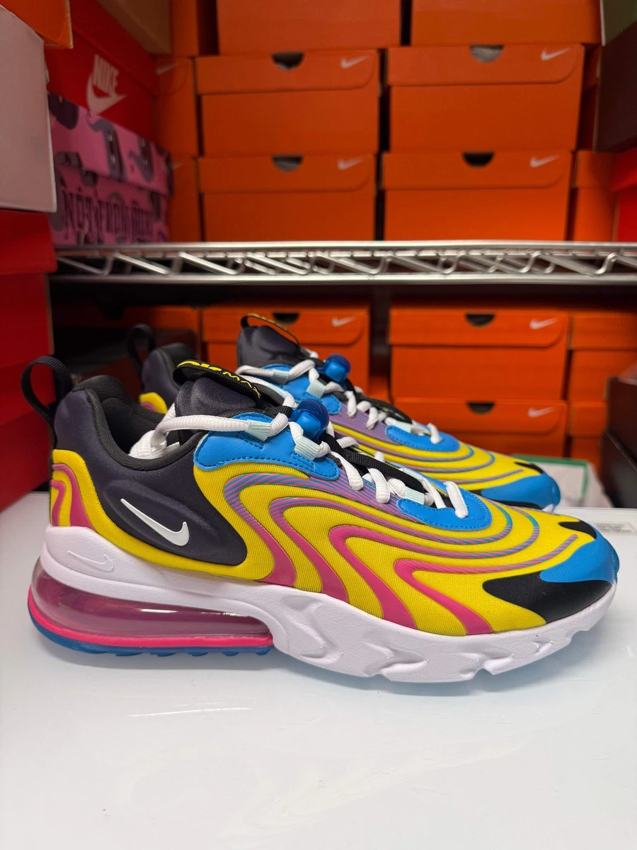 Preços baixos em Nike Air Max 270 React ENG Blue | eBay