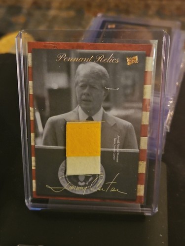 JIMMY CARTER 2018 THE BAR PIECES of the PAST HYBRID EDITION RELIC CARD#PNRH-JC C - Picture 10 of 13