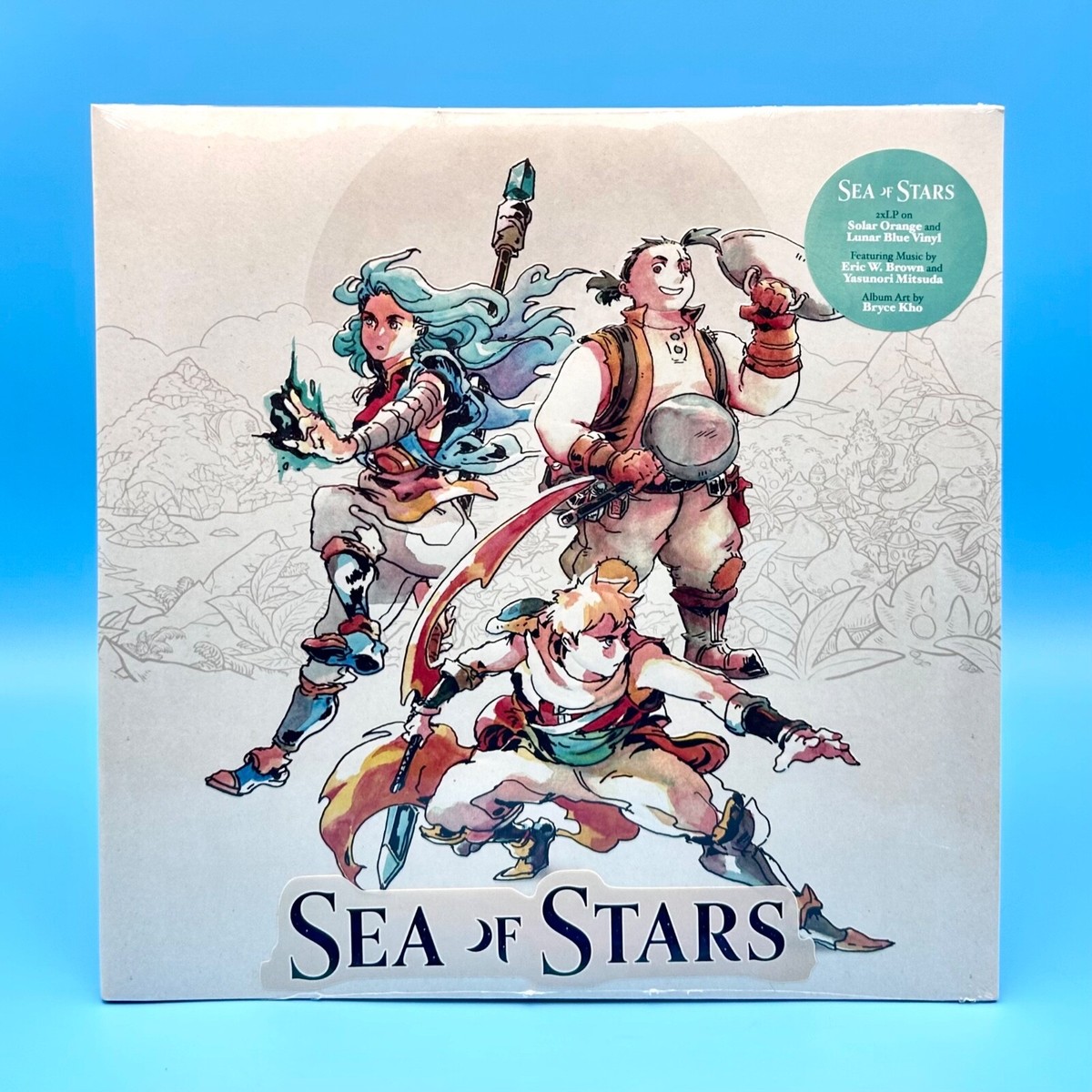 Sea of stars サウンドトラック　LPレコード Sea of Stars Video Game Vinyl Soundtrack Solar Orange and