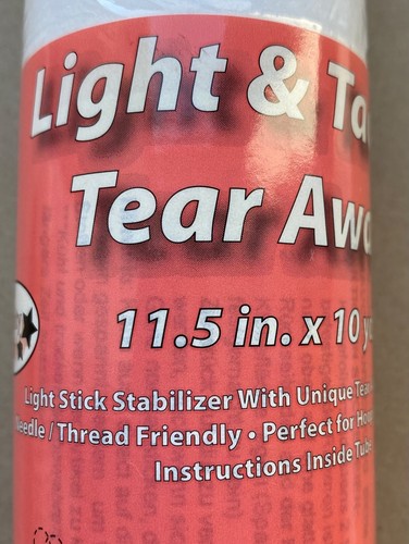 Lot of Embroidery Stabilizers - Aqua-Magic; Light and Tacky; Heat N Gone - Picture 4 of 4