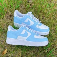 Custom Air Force 1 Light Blue Low/NEW Air Force Custom Sneaker NEW IN BOX