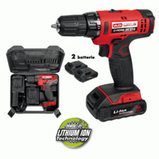 TRAPANO AVVITATORE A BATTERIA LI-HOME 2V 218 18V 1.3AH 2 BATTERIE COD. 1429391