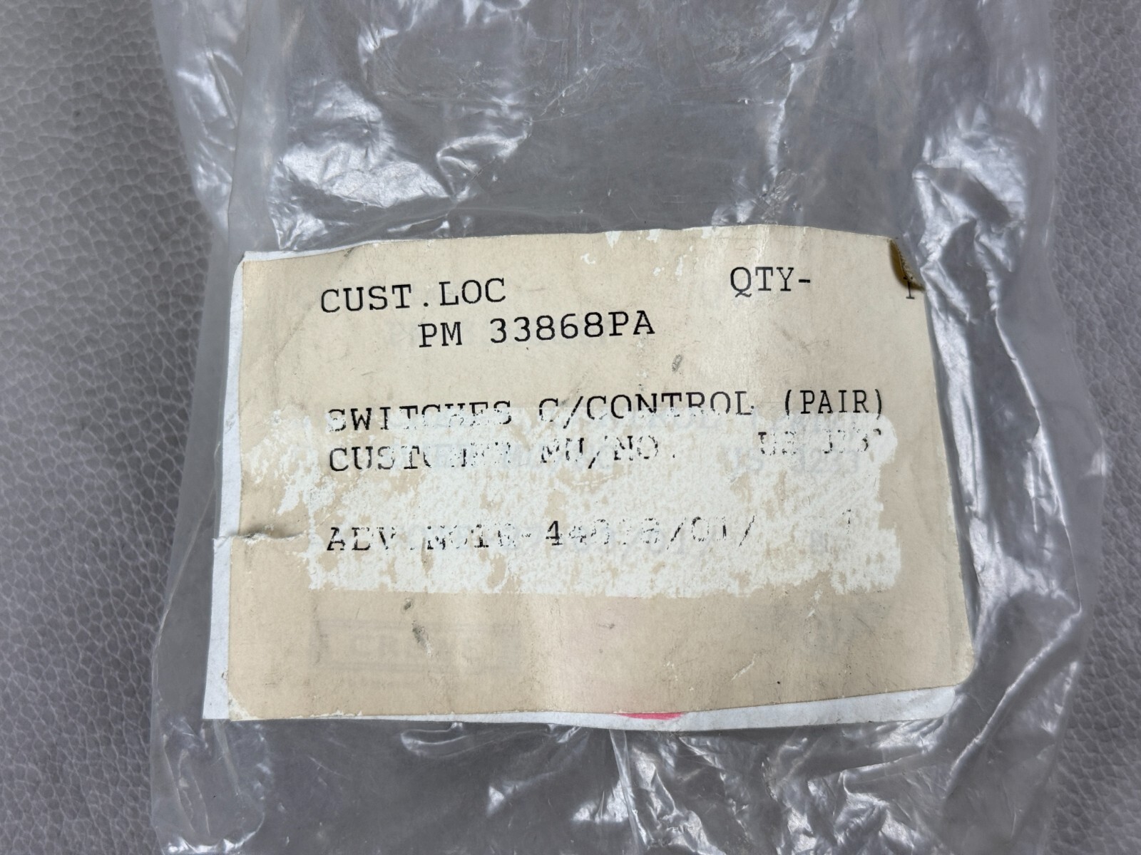 NEW! BENTLEY ROLLS-ROYCE GENUINE CRUISE CONTROL SWITCHES CONTROLS OEM #PM33868PA