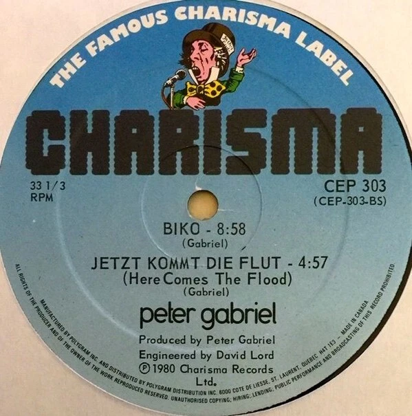 Peter Gabriel ‎– I Don't Remember (1980 Limited Edition 12" Vinyl EP) Near Mint Foto 4 de 4