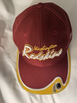Washington Redskins NFL Hat Cap Adjustable Red Reebok Script | eBay