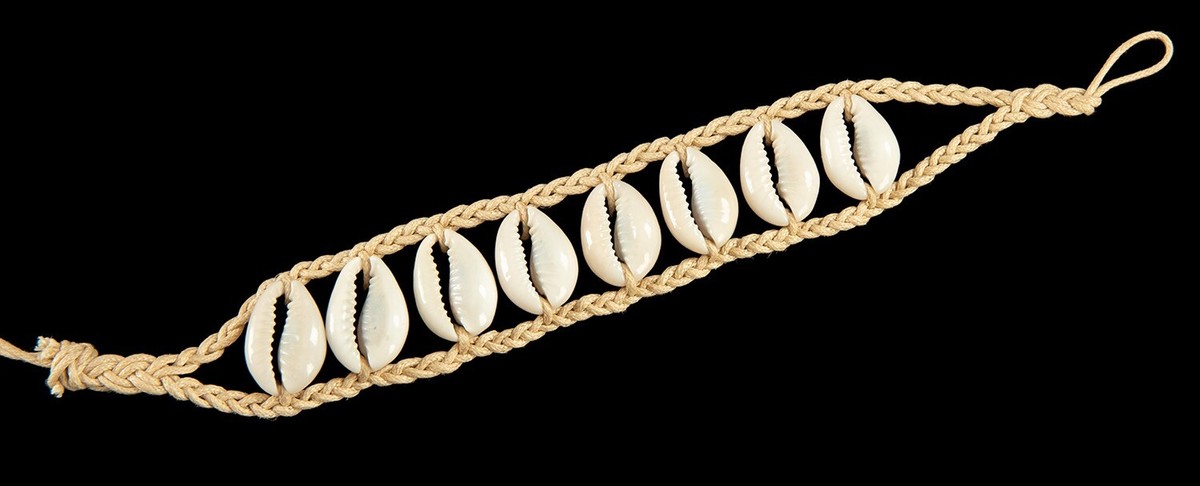 Bracelet Tressé Unisexe En Coquillages Cauris - Multicolore - Style Ethnique Et Naturel