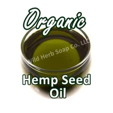 HEMP SEED OIL, ORGANIC UNREFINED | US Seller | Virgin High Quality | 8 oz-7 lbs