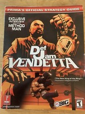 Def Jam Vendetta Prima’s Strategy Guide PlayStation 2 GameCube 