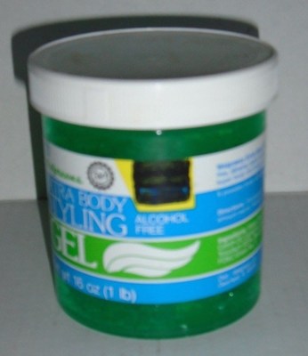 Rare Vintage Walgreens Extra Body Alcohol Free Styling Hair Gel 16oz Large HTF
