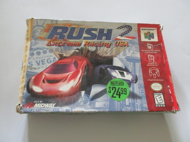 Nintendo 64 Rush 2 Extreme Racing USA | eBay