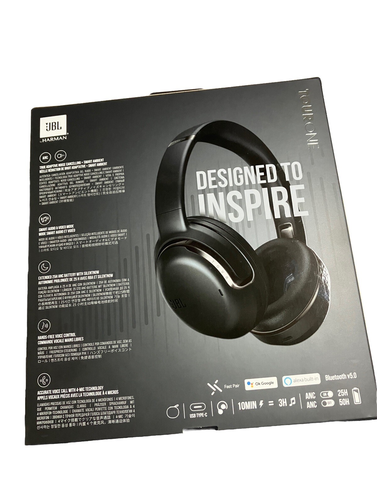 Thumbnail - Jbl Tour One Bluetooth-kopfhörer - Schwarz Neu Ovp