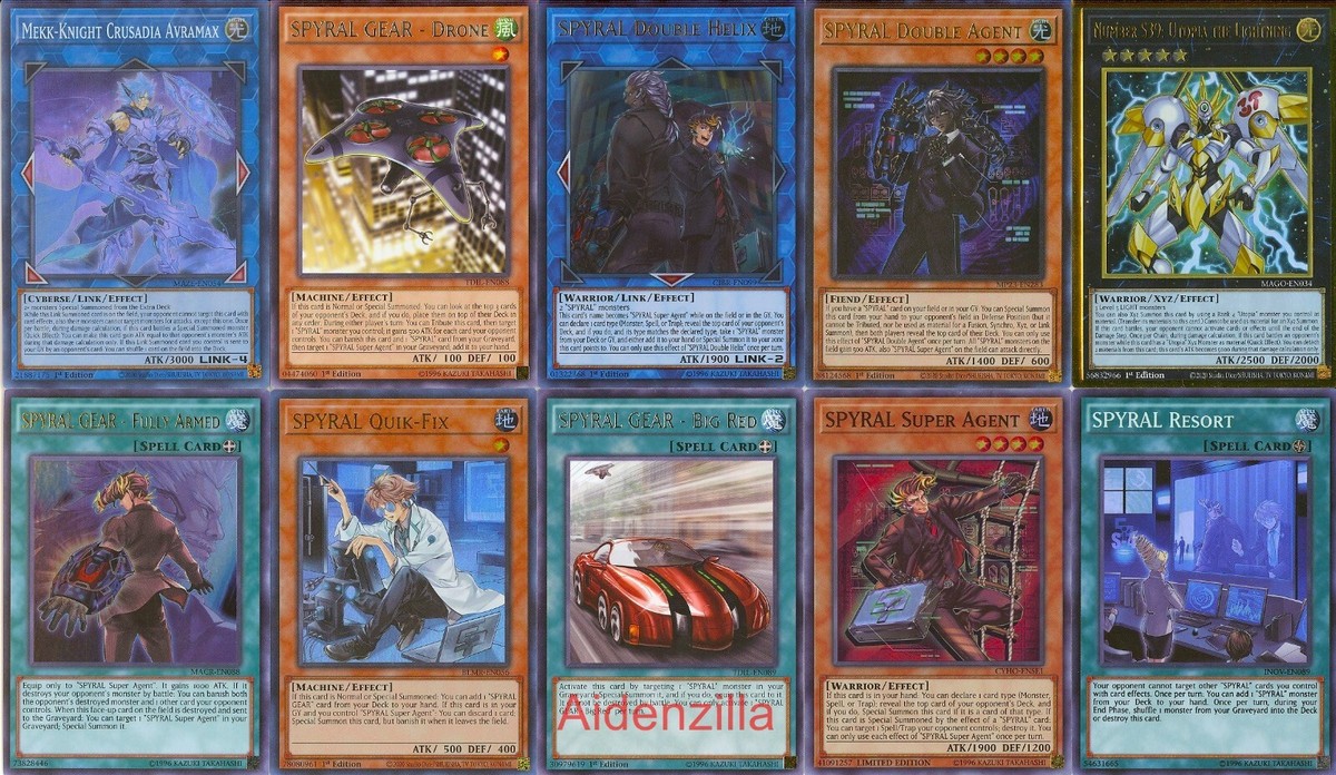 SPYRAL デッキ 遊戯王 SPYRAL deck d Yugioh SPYRAL Deck - Double Helix Agent Resort GEAR Drone Quick