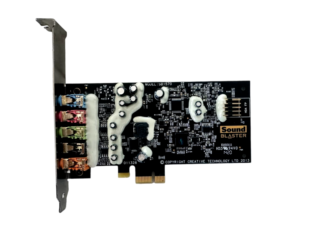 Creative Technology Sound Blaster SB1570 PCIe 5.1 Sound Card SBX