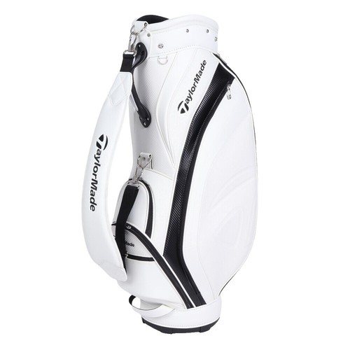 TAYLORMADE ホワイトゴルフバッグ TaylorMade Golf True Light Cart Bag 9 x 47in Lightweight White