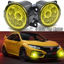 For 2016-2021 Honda Civic Fog Lights Driving Bumper Lamps Left & Right Side