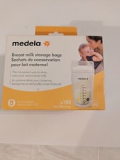 Medela Breast Milk Storage Bags Factory Sealed X 100