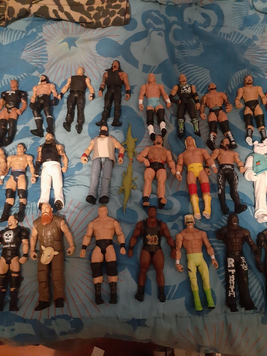 wwe action figures and ring | eBay