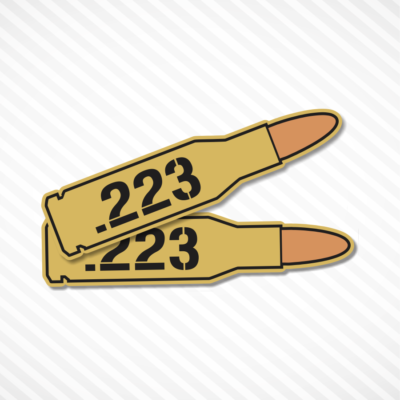 300 AAC Blackout Ammo Can Labels & Stickers - 4 Pack Vinyl