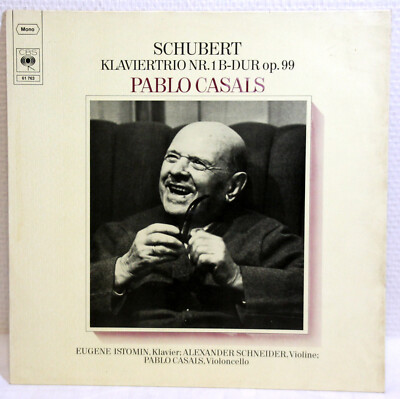 12'' Vinyl - PABLO CASALS - Schubert Klaviertrio Nr.1 B-DUR op.99