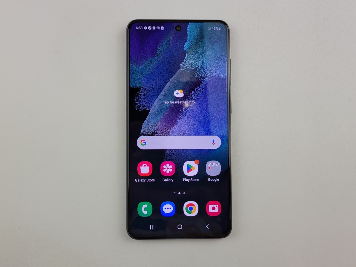 Samsung Galaxy S21 FE 5G (SM-G990U) 128GB - Gray (Verizon) - Clean