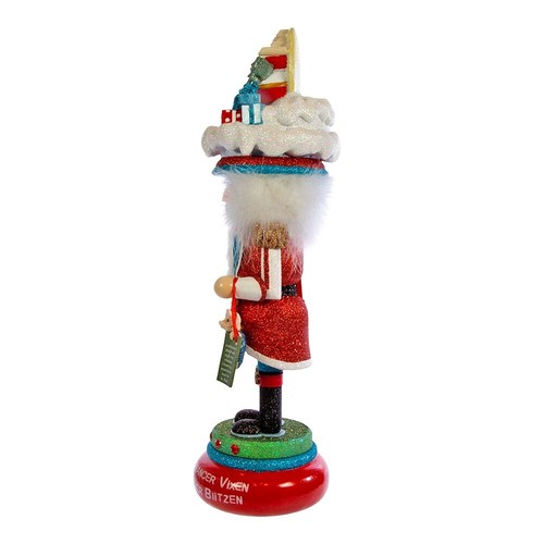 Kurt Adler Hollywood Nutcracker - Now Dasher Now Dancer Christmas Nutcracker 18" - Picture 2 of 11