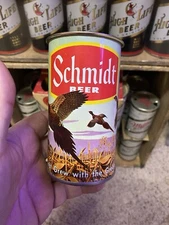 Schmidt Flat Top beer can Jacob Schmidt Brewing Co St Paul Mn Old Pheasant Cup