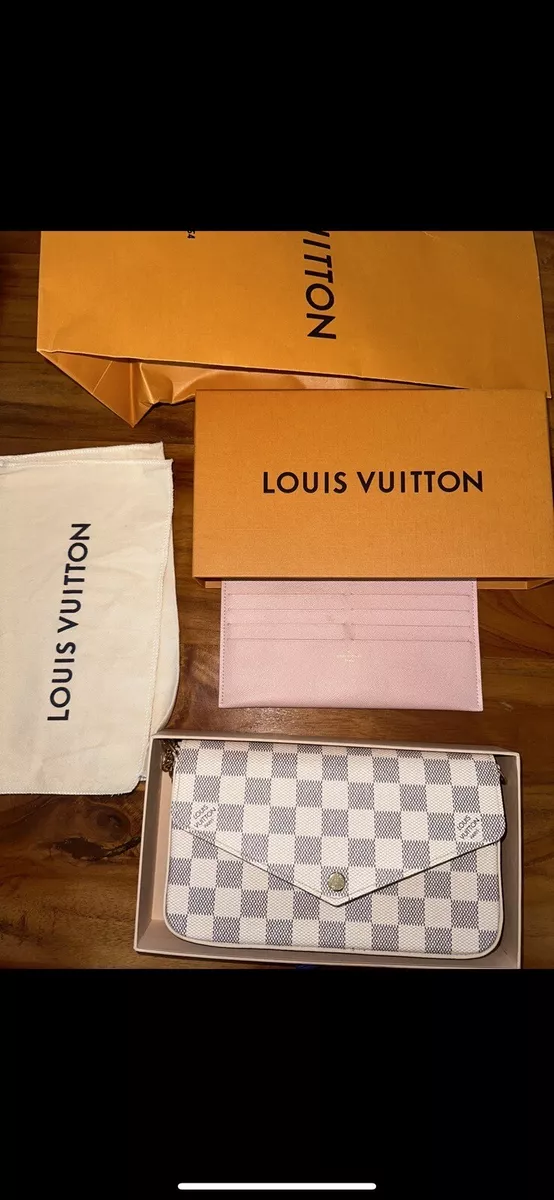 Louis Vuitton, Bags, Louis Vuitton Felicie Pochette Damier Azur Crossbody  Bag