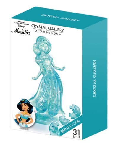 Disney Aladdin Jasmine 3D puzzle Crystal Gallery 31 Piece Japan - Picture 1 of 2