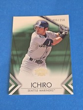 ICHIRO - 2012 T0PPS TRIPLE THREADS BASE SET CARD #40 EMERALD PARALLEL /250