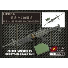 AFV club #HF604 1/4 U.S. M249 Minimi MACHINE GUN-Hobbyfan HF604
