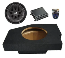 Kicker Dodge Ram 02-12 43C104 10"Sub, 46CXA4001 800W Amp - Refurbished & Sub Box