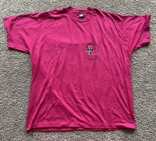 Screen Stars T Shirt Adult XXL Pink Pizza Hut Classic USA Single Stitch VTG