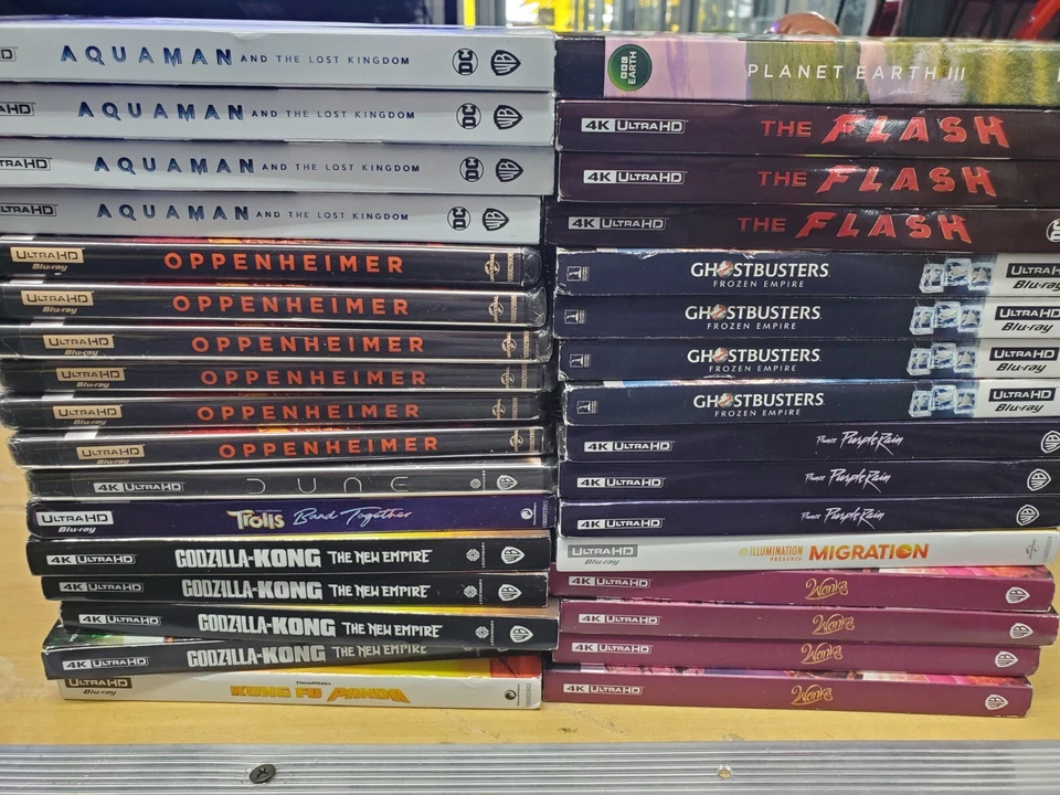 4K Movie Lot- You Choose! NEW SEALED. UHD, Blu Ray, some with Slip Covers - Image 2 of 4