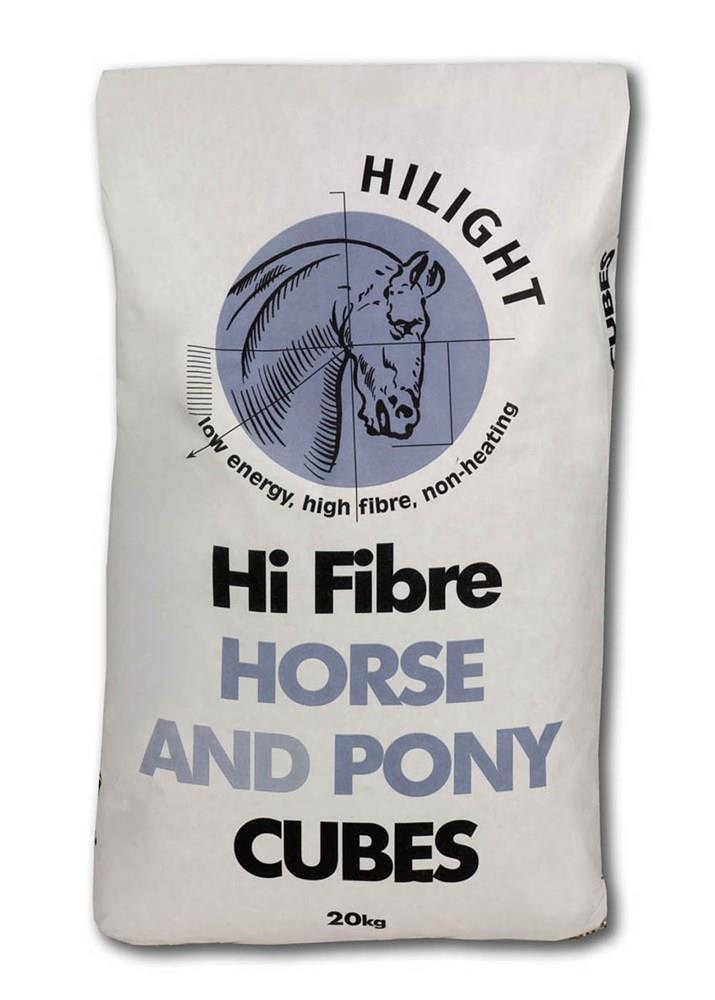 HILIGHT HORSE PONY CUBES 20KG