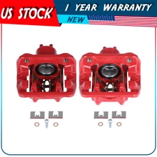 Rear Brake Calipers with Bracket Pair For Honda CR-V 2007 2008 2009 2010-2016