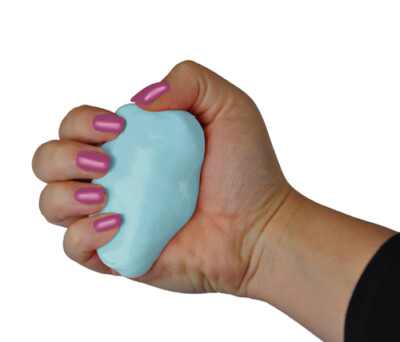 Squeeze 4 Strength 1 lb. Hand Therapy Putty Blue Firm