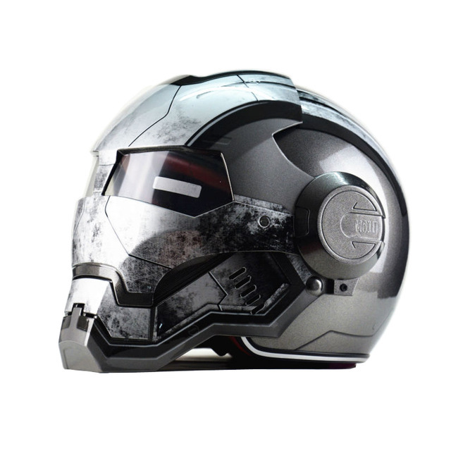 DOT Motorcycle Iron Helmet Masei Full Face Man Helmets Bike Cascos Capacete 610