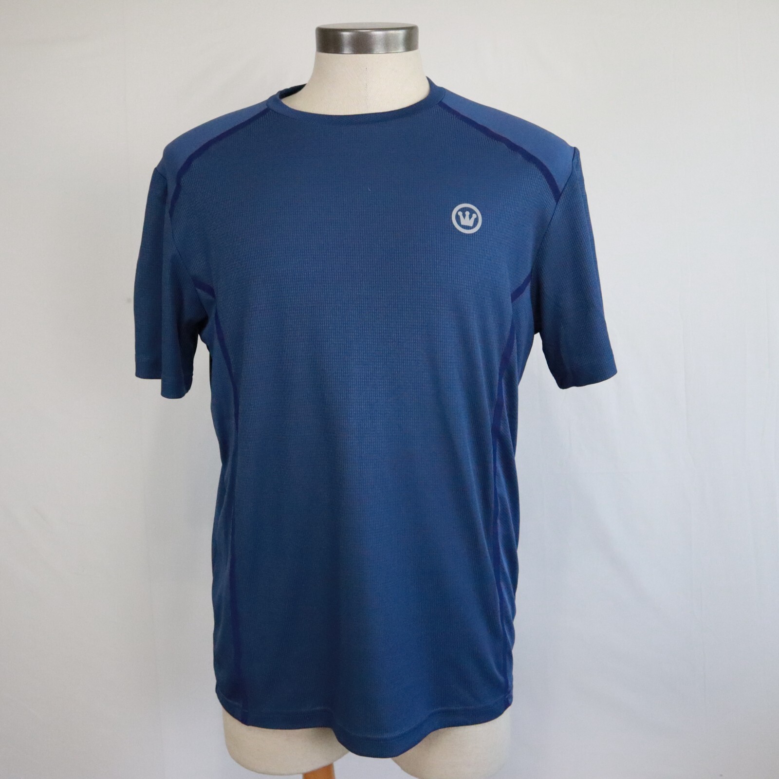 Camiseta deportiva de ciclismo Canari para hombre XL bolsillo con cremallera ropa deportiva azul manga corta